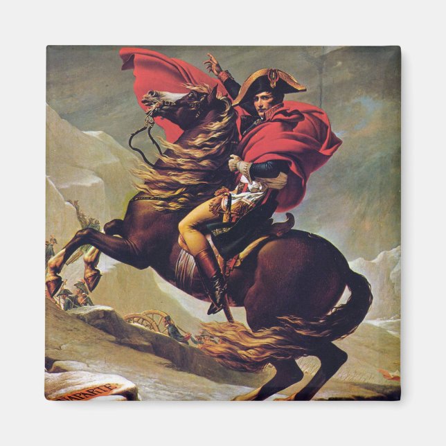 Íman Napoleão atravessando o Santo Bernard (Frente)