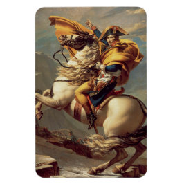 Íman Napoleão atravessando os Alpes-Jacques-Louis David