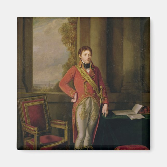 Íman Napoleão Bonaparte como primeiro cônsul, 1799-1805 (Frente)