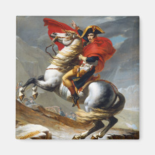 Íman Napoleão Bonaparte Pintura de Jacques-Louis David