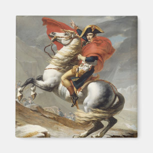 Íman Napoleão Cruzando os Alpes - Jacques-Louis David