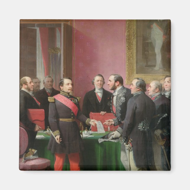 Íman Napoleão III Passa O Decreto (Frente)