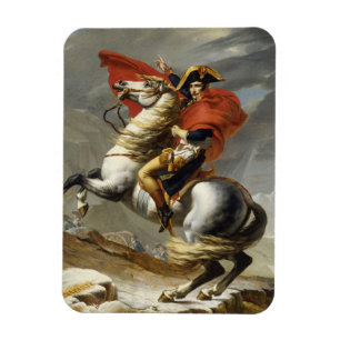 Íman Napoleon que cruza a passagem grande de St Bernard