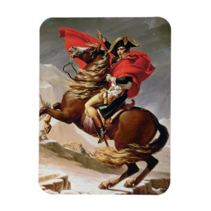 Íman Napoleon que cruza os cumes, c.1800 (óleo em