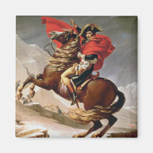 Íman Napoleon que cruza os cumes, c.1800 (óleo em