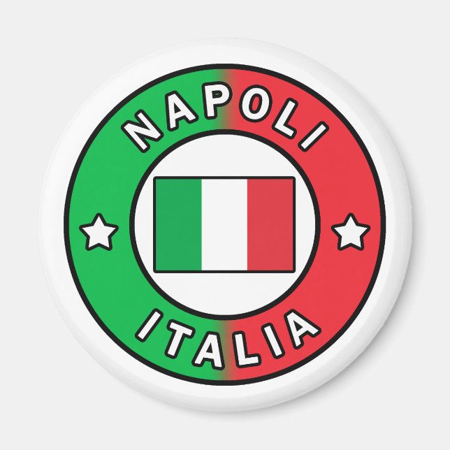 Íman Napoli Itália (Frente)