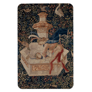 Íman Narciso no Poço, Tapeçaria Medieval