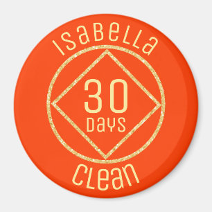 Íman Narcóticos Anônimos 30 dias limpos