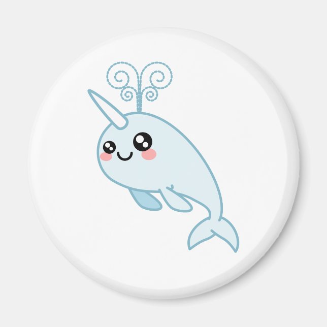 Íman Narwhal Cutie (Frente)