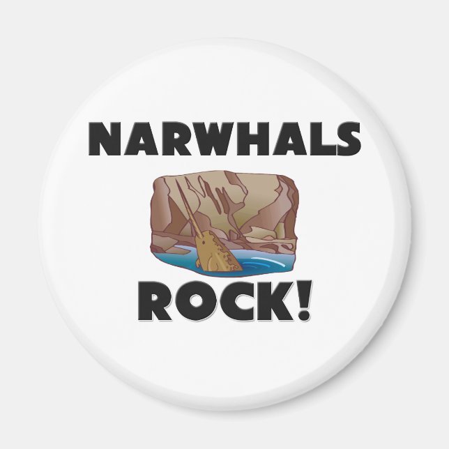Íman Narwhals Rock (Frente)