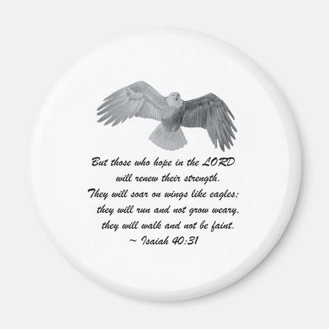 Íman Nas asas como Águia - É 40:31 (Frente)