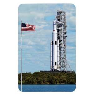 Íman NASA SLS Sistema de Lançamento Espacial Foguete Pl
