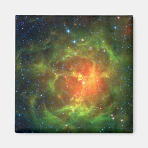 Íman NASA Trifid Spitzer da nebulosa