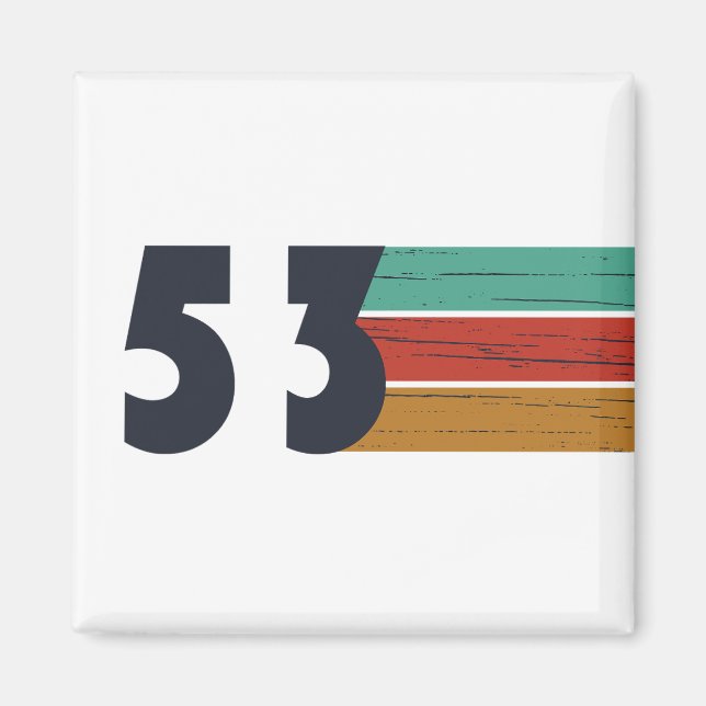 Íman nascer de aniversário de 1953 (Frente)