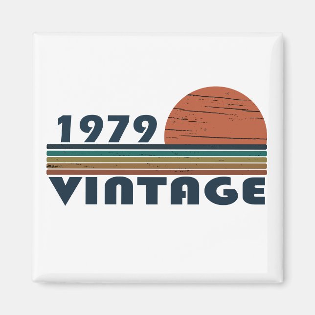 Íman Nascer de aniversário de 1979 (Frente)