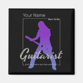 Íman Nascer de ser guitarrista para músicos e membros B