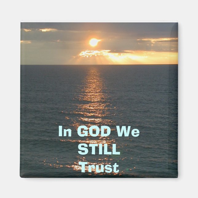 Íman nascer do sol, em DEUS... (Frente)