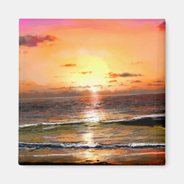 Íman nascer do sol nº 1 (Frente)