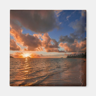 Íman Nascer do sol na ilha de Mokulua