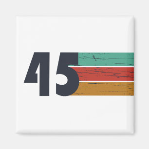 Íman Nascer em 1945. presentes de 80 de aniversário