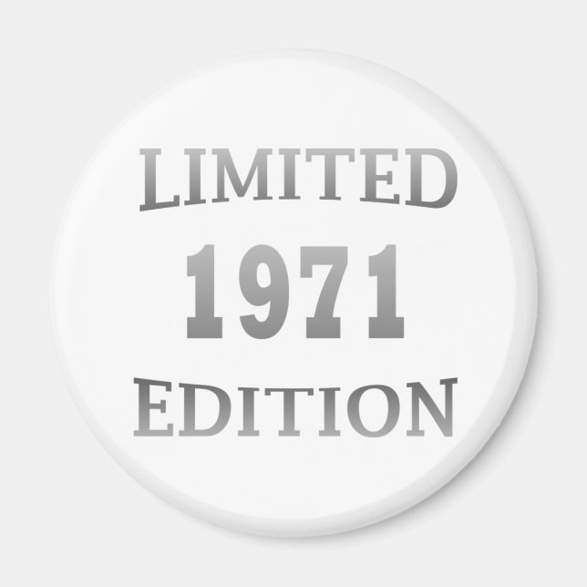 Íman Nascer em 1971, 53º aniversário (Frente)