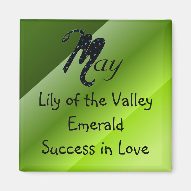 Íman Nascer em maio (Frente)