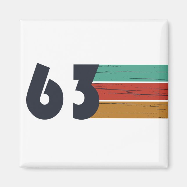 Íman nascer em presente de aniversário de 1963 (Frente)