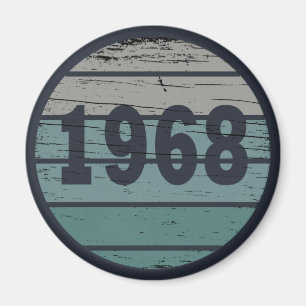 Íman Nascer em presente de aniversário de 1968