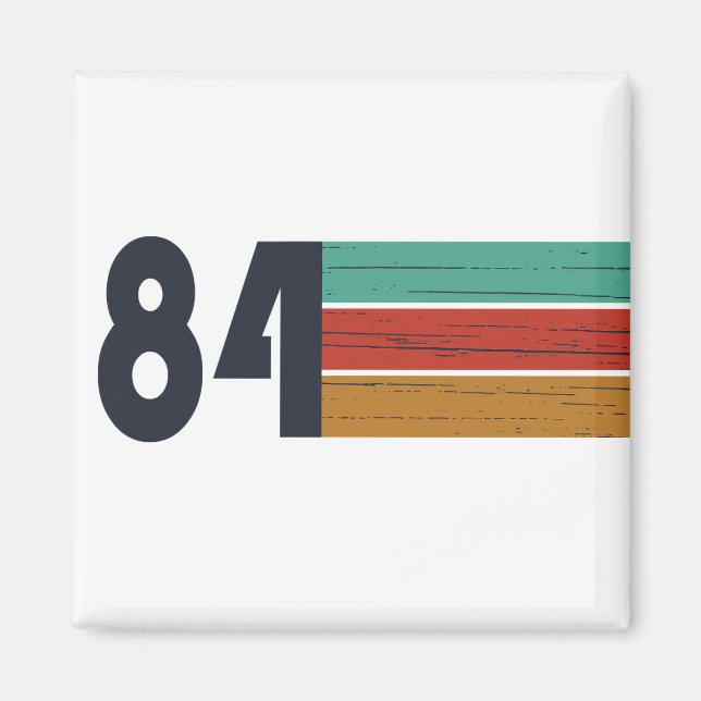 Íman nascer em presente de aniversário de 1984 (Frente)