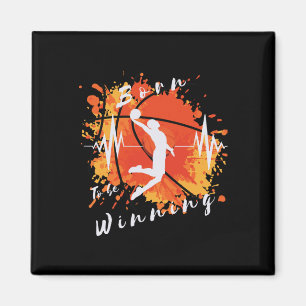 Íman Nascer Engraçado De Basquete Para Ganhar Design Es