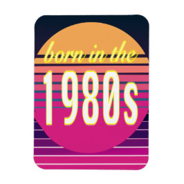 Íman Nascer na década de 1980, Milênio, geração X, ano