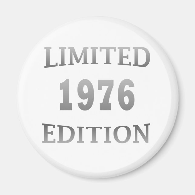 Íman nascer na edição limitada de 1976 (Frente)