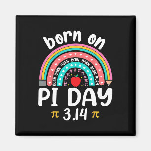 Íman Nascer No Aniversário Do Pi Feliz Pi Day Professor