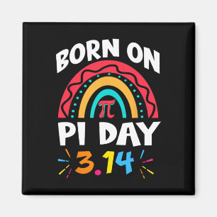 Íman Nascer No Dia De Aniversário Do Pi, 2025, Rainbow 