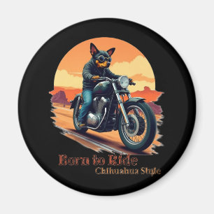 Íman Nascer para a Impressão de Arte de Motocicleta de