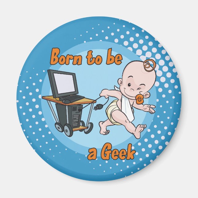 Íman Nascer para ser um Geek (Frente)