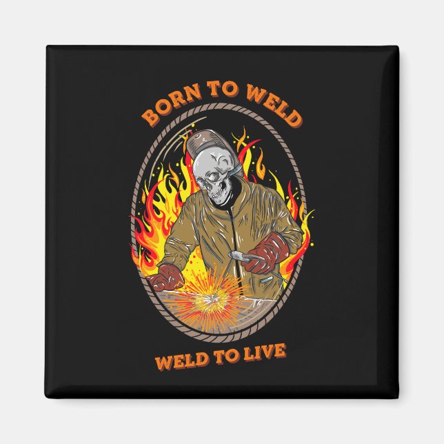 Íman nascer para soldadura (Frente)