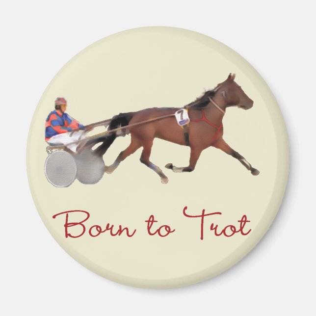 Íman Nascer para Trot (Frente)