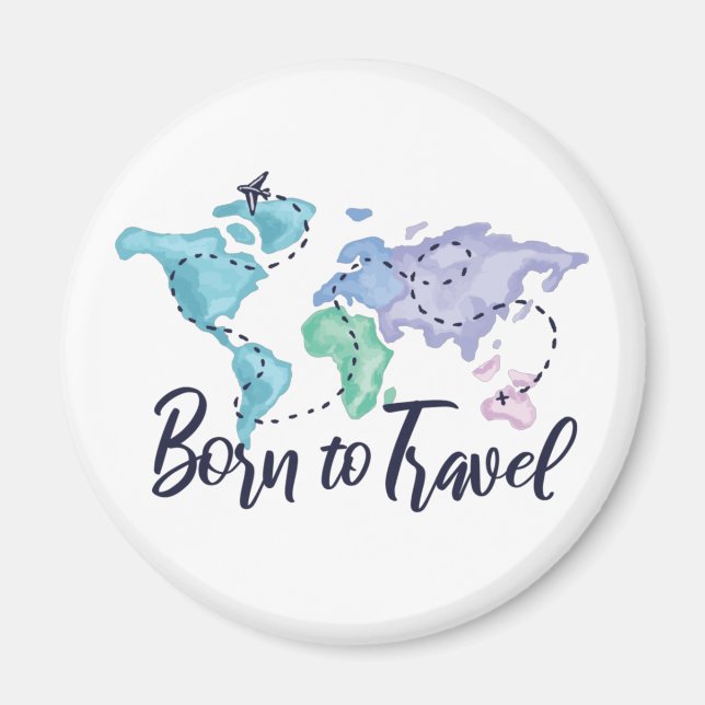 Íman Nascer para Viagem (Frente)