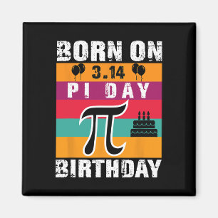 Íman Nascer Pi Day No Dia De Aniversário Do Pi 3.14