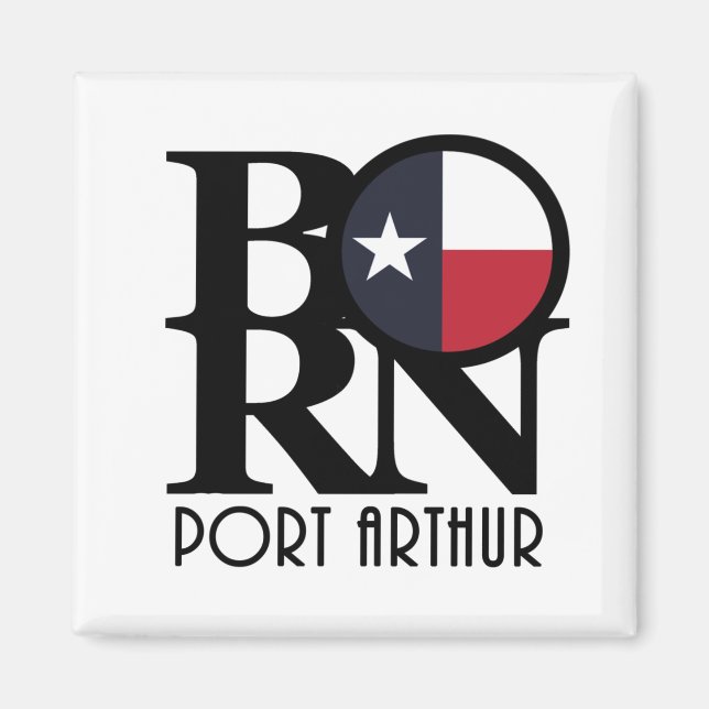 Íman NASCER Port Arthur Texas (Frente)