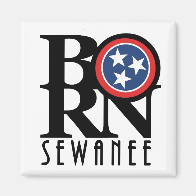 Íman NASCER Sewanee Tennessee (Frente)