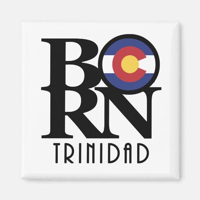 Íman NASCER Trinidad e Colroado (Frente)