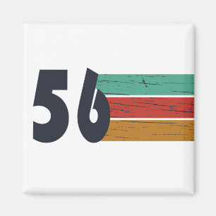 Íman Nascido em 1956 vintage festa de 70 anos