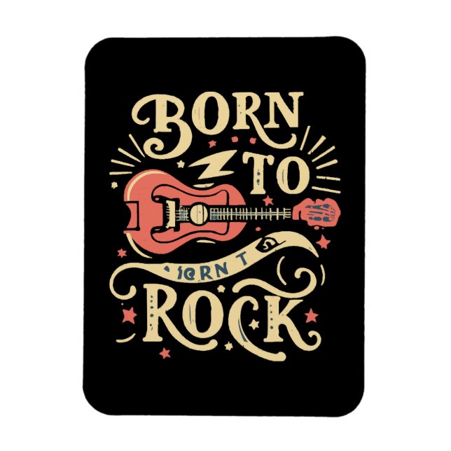Íman Nascido para tocar guitarra elétrica (Vertical)