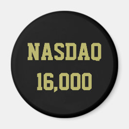 Íman NASDAQ 16000 Celebração do mercado de ações