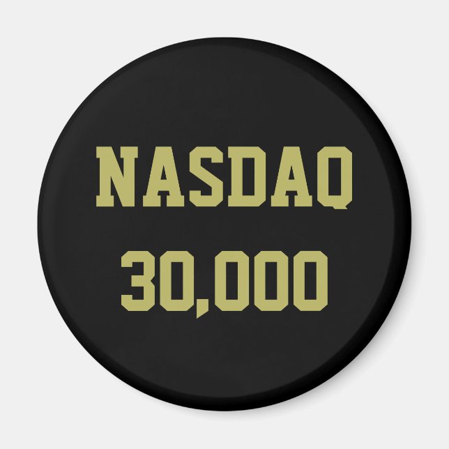 Íman NASDAQ 30000 Stock Market Celebration (Frente)