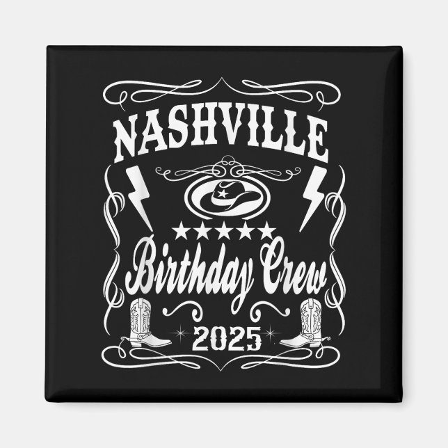 Íman Nashville Birthday Bash 2025 (Frente)