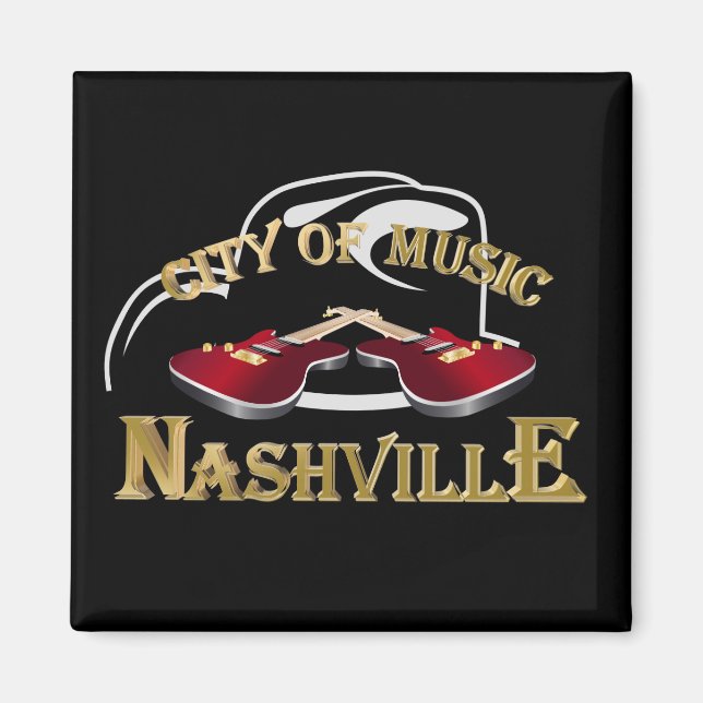 Íman Nashville. Cidade da música (Frente)