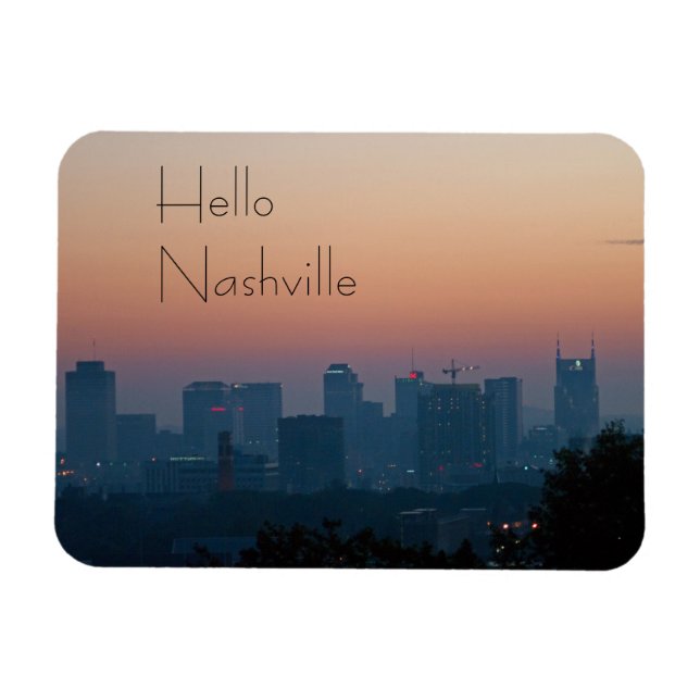 Íman Nashville City Sunrise (Horizontal)